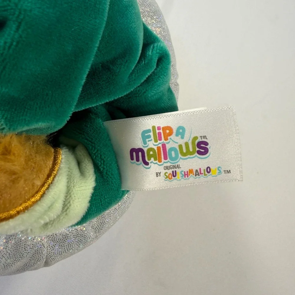 Squishmallows Flip-A-Mallows Bernardo Burrito Austin Avocado Reversible Plush5in